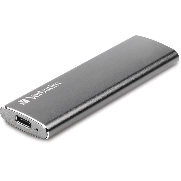 Verbatim External SSD, w/USB Cables, 500MB/s, 480GB, Silver (VER47443)