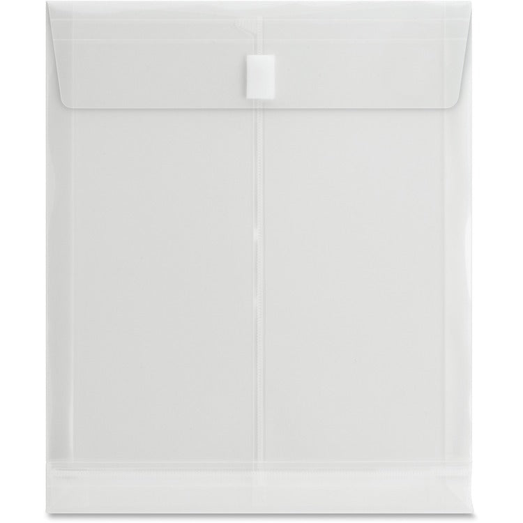 Business Source Poly Envelope,Letter,Top Opening,1" Expansion,Clear (BSN02013) Each