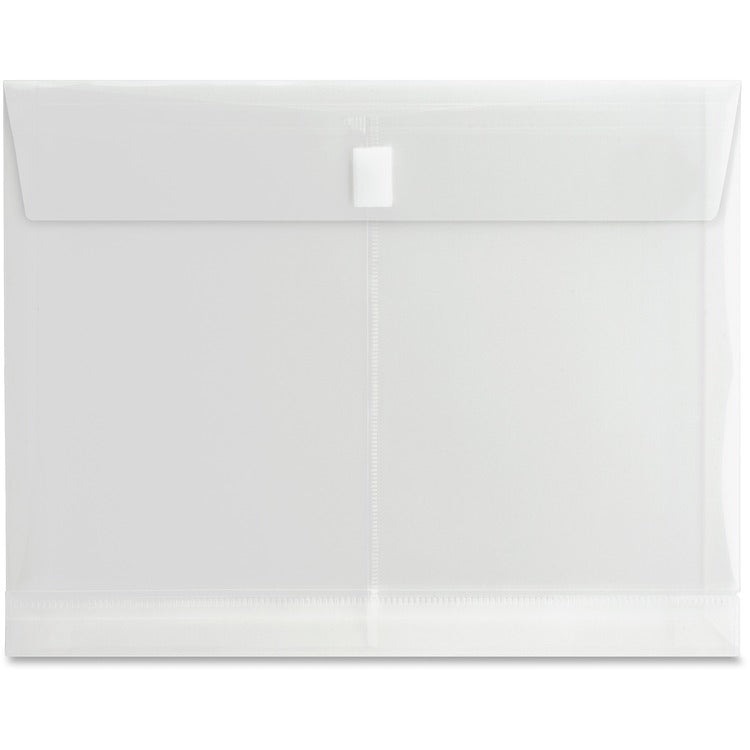Business Source Poly Envelopes, Side Open, Letter, Clear (BSN02017) Each