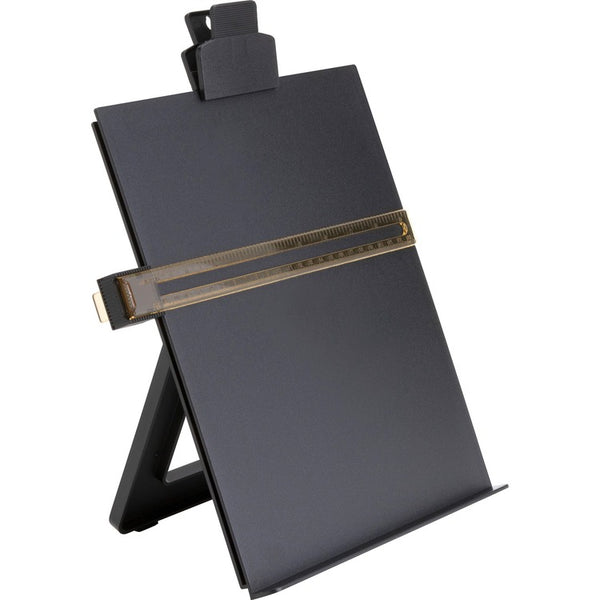 Business Source Document Holder,Easel,Adj Clip,10-7/8"x1-5/8"x13-3/4",Black (BSN38952) Each
