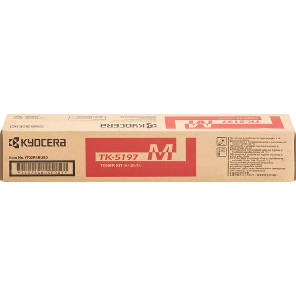 Kyocera Toner Cartridge, f/ 306ci, 7000 Page Yield, MagentaG (KYOTK5197M) Each