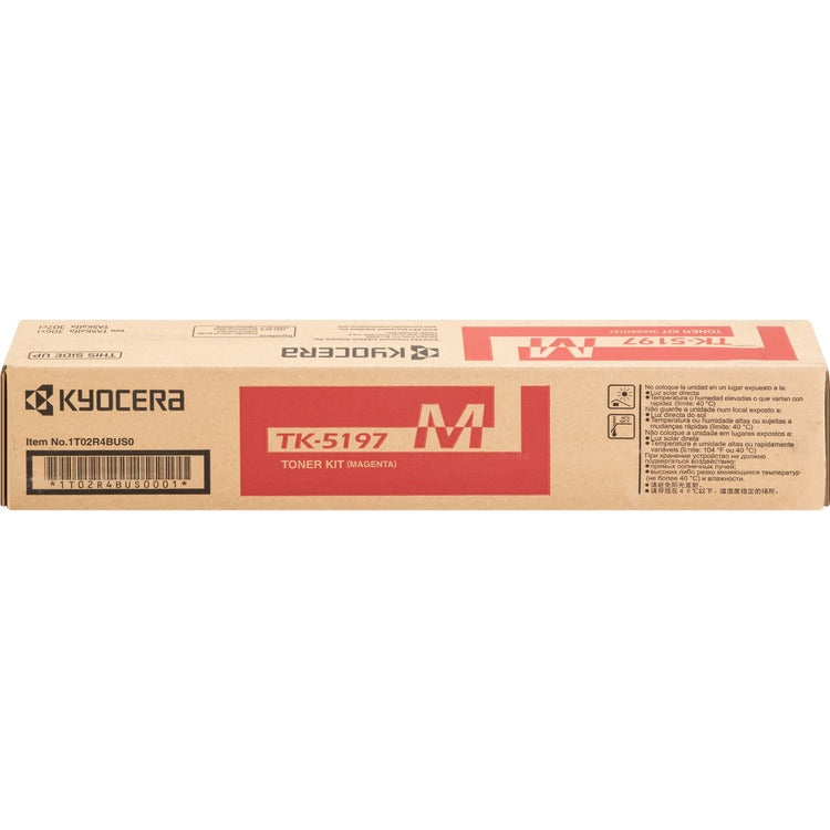 Kyocera Toner Cartridge, f/ 306ci, 7000 Page Yield, MagentaG (KYOTK5197M) Each