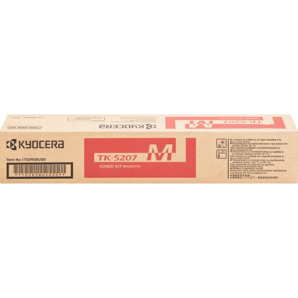 Kyocera Toner Cartridge, f/ 356ci, 12,000 Page Yield, Magenta (KYOTK5207M) Each