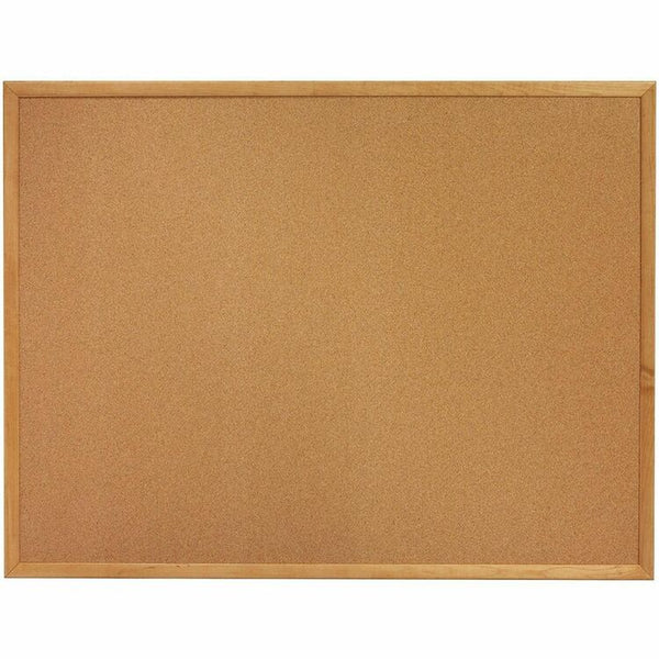 Lorell Cork Board, 2'x1-1/2', Oak Frame (LLR19766)