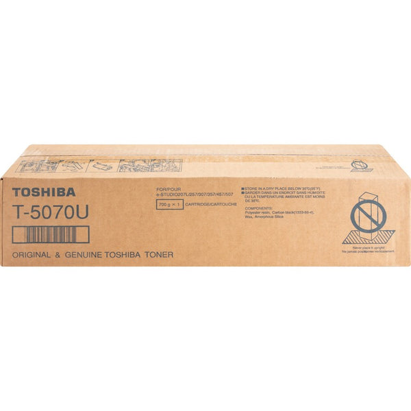 Toshiba Toner Cartridge, f/ E-Studio 207/507, 36,000 Page Yield, Black (TOST5070U) Each