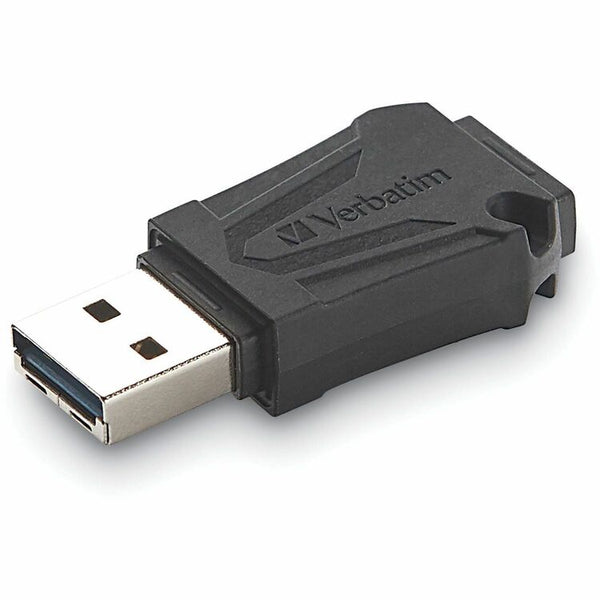Verbatim Flash Drive, Crush-resistant, Water-Resistant, 64GB, Black (VER70058)