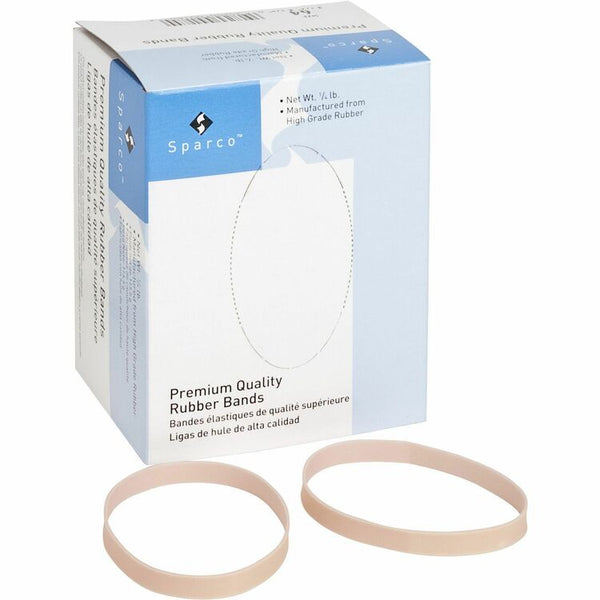 Business Source Premium Quality Rubber Bands,  Approx. 106/BX, Size 64,3-1/2"x1/4" (BSN6414LB) Box of 106