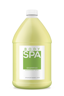 Spa Body Rosemary Mint Shampo - 3 gallon case pack