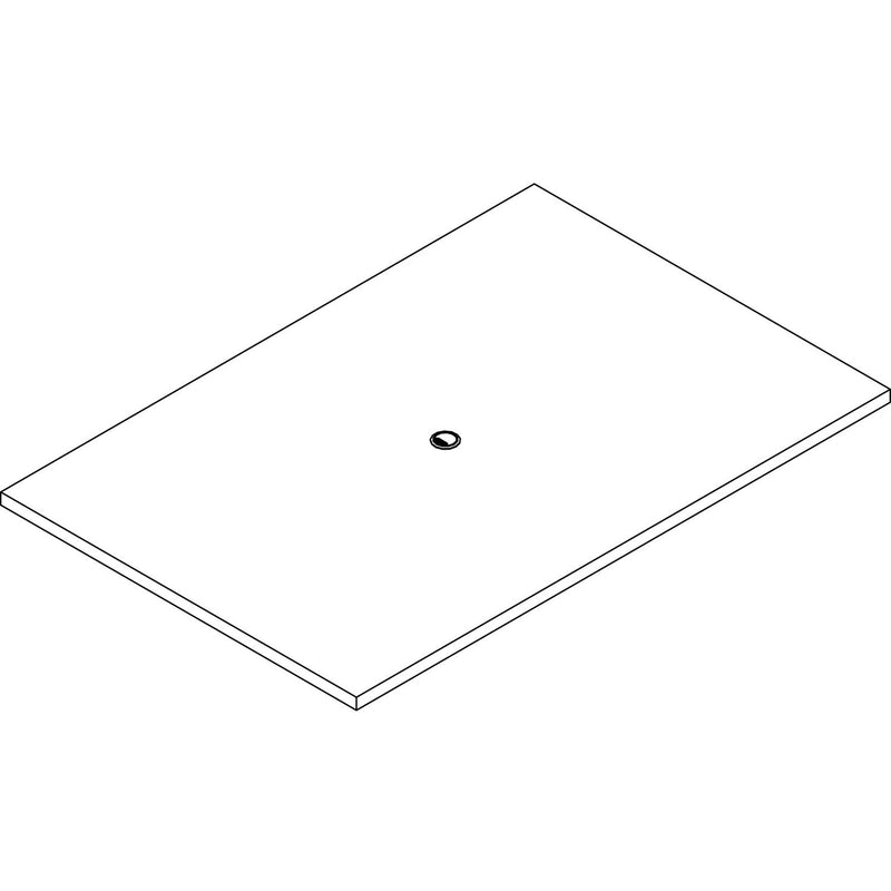 Lorell Tabletop, Rectangular, Modular, 72"x48"x1-1/2", Mahogany (LLRPRC4872MY) Each