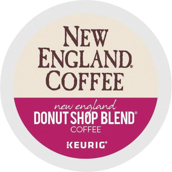 New England Coffee&reg; Donut Shop Blend K-Cup Pods, 24/Box (GMT0038) Box of 24