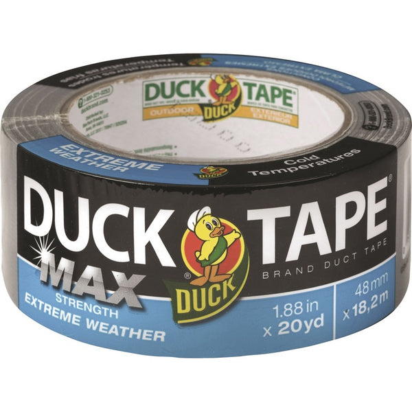 Duck Duct Tape, Extreme Weather, 20 yd Length x 1.88" Width, Silver (DUC241635) Each