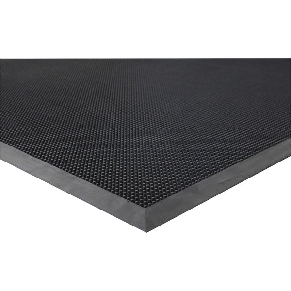 Genuine Joe Scraper Mat, Brush Tip, 18"Wx28"Lx2/5"H, Black (GJO70380) Each