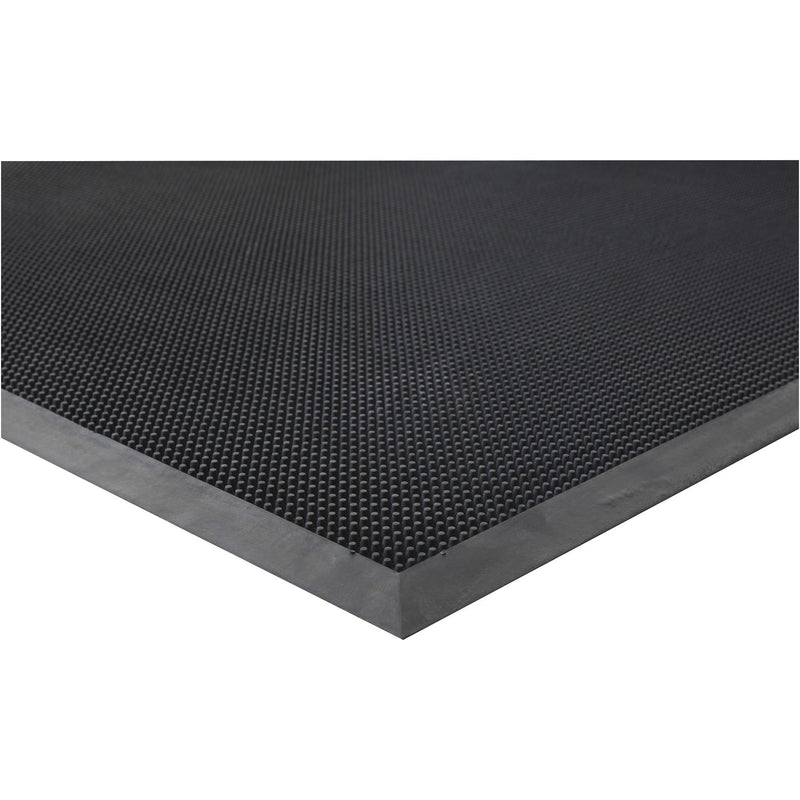 Genuine Joe Scraper Mat, Brush Tip, 18"Wx28"Lx2/5"H, Black (GJO70380) Each