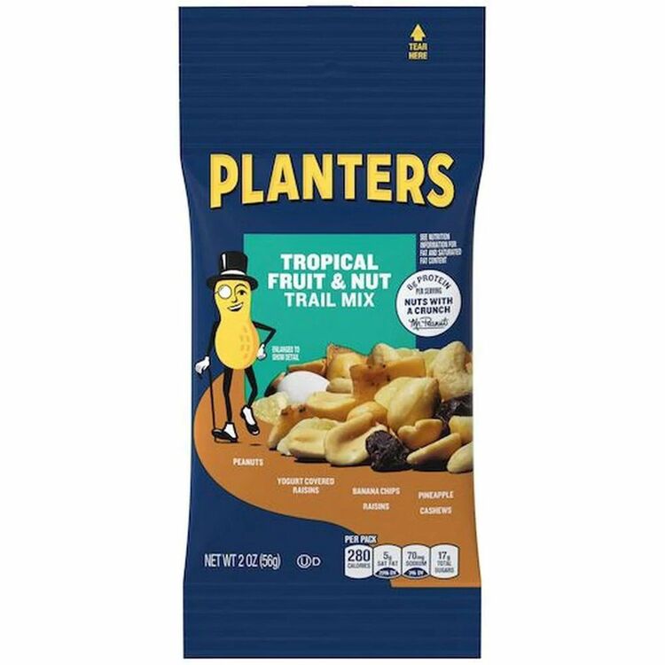 Hormel Foods Trail Mix, Tropical Fruit and Nut, 2 oz., 72/CT (KRF00260) Case of 72