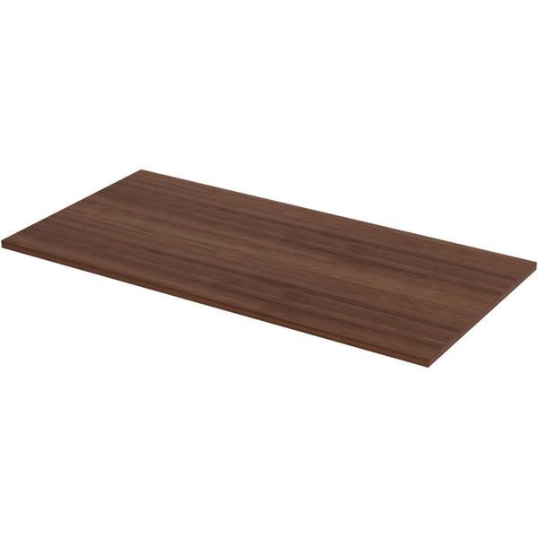 Lorell Tabletop, Height-Adjustable, 60"x30"x1", Walnut (LLR16242)