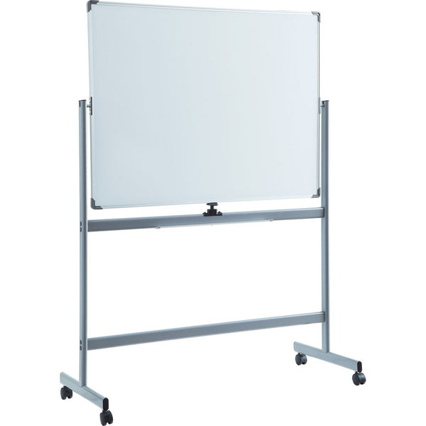 Lorell Whiteboard Easel, Double-Sided, Magnetic, 52"x70" (LLR52568)