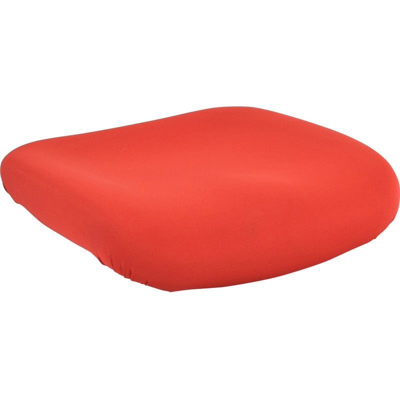 Lorell Seat for Chair Frame, Padded, Fabric, 21"x20-1/8"x3", Red (LLR62007) Each