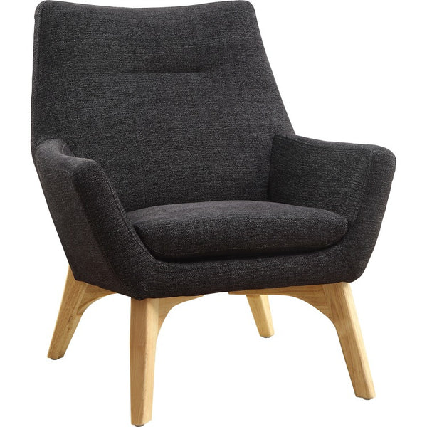 Lorell Chair, Lumbar Support, 32-3/5"Wx19-3/4"Lx35-1/2"H, Black/Natural (LLR68958)