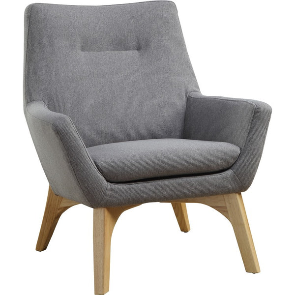 Lorell Chair, Lumbar Support, 32-3/5"Wx19-3/4"Lx35-1/2"H, Gray/Natural (LLR68961)
