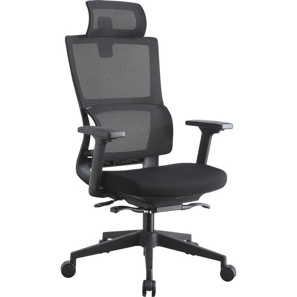 Lorell Chair, Lumbar Support, 28-1/2"Wx28-1/2"Lx51"H, Black (LLR81998)