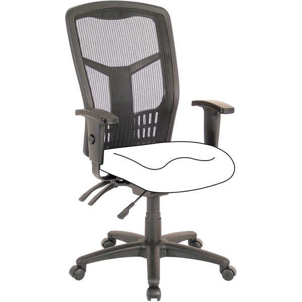 Lorell Chair Frame, High-Back, 28-1/2"x28-1/2"x45", Black (LLR86210)