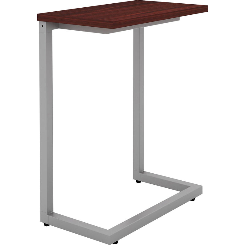 Lorell Table, Cantilever, 17-2/5"Wx9-9/10"Lx26-1/2"H, Mahogany (LLR86927)