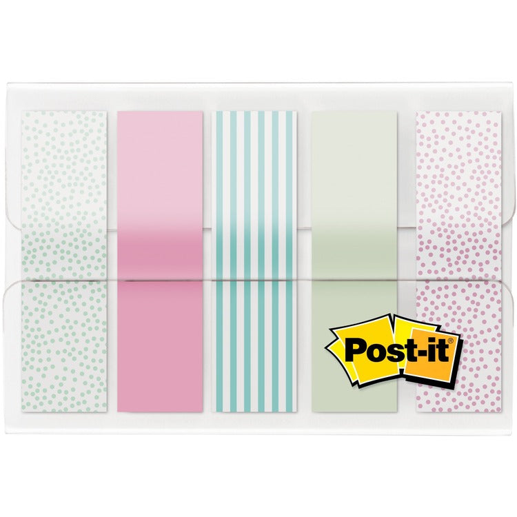 Post-it&reg; Post-it Flags, 20 Flags/PD, 0.47", 100 Flags/PK, Assorted Pastels (MMM684GRDNT) Pack of 100