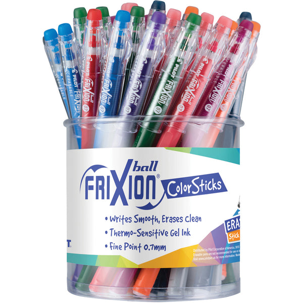 Pilot Frixion Gel Ink Colorsticks, 48/DS, Red (PIL57087)