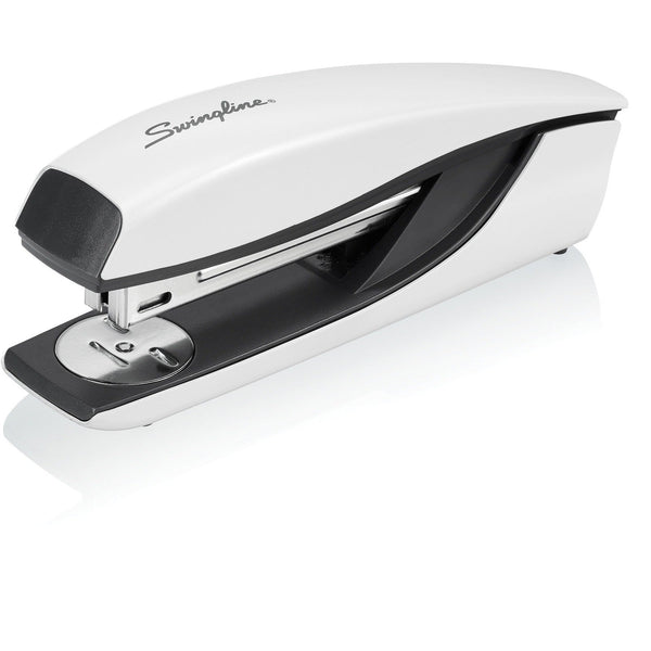 Swingline Stapler, 40-Sheet Cap, 2-1/2"x1-4/5"x8-1/10", White/Black (SWI55047001)