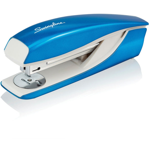 Swingline Stapler, 40-Sheet Cap, 2-1/2"x1-4/5"x8-1/10", Blue/White (SWI55047036)