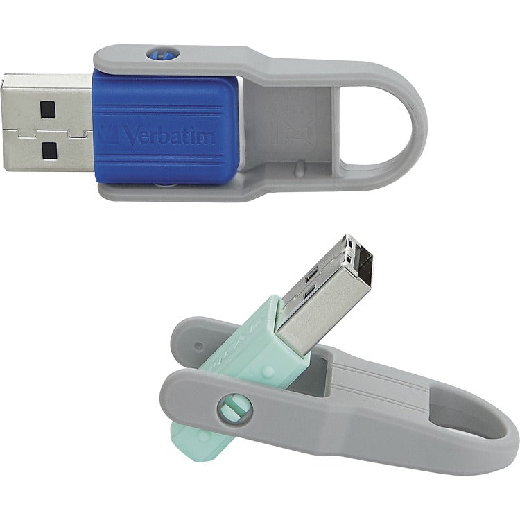 Microban USB Drive, Store'n'Flie, 32GB, 2/PK (VER70061)