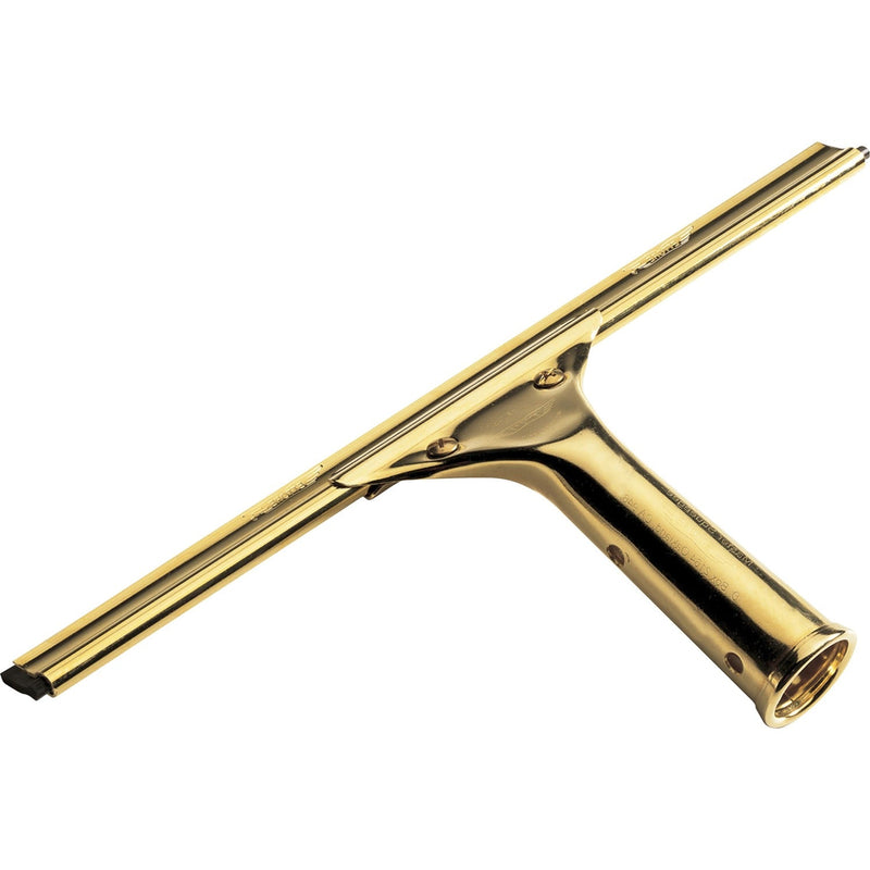 Ettore Squeegee, Tempered Brass, 11-3/4"Wx1-1/4"Lx5-1/2"H, Brass (ETO1013) Each
