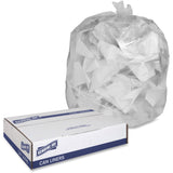 Genuine Joe Economy High-Density Can Liners, 10 gal Capacity, 24" Length x 24" x 0.24 , 1000/Box, 96/Pallet (GJO70010PL) 1 Pallet