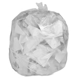 Genuine Joe Economy High-Density Can Liners, 10 gal Capacity, 24" Length x 24" x 0.24 , 1000/Box, 96/Pallet (GJO70010PL) 1 Pallet