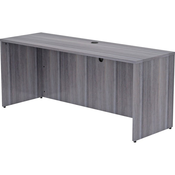 Lorell Credenza Shell, 72"x24"x29-1/2", Weathered Charcoal (LLR69552)
