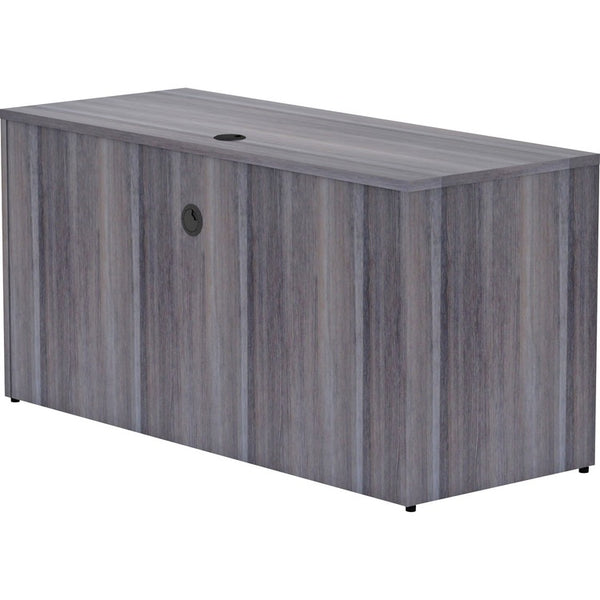 Lorell Credenza Shell, 60"x24"x29-1/2", Weathered Charcoal (LLR69553)