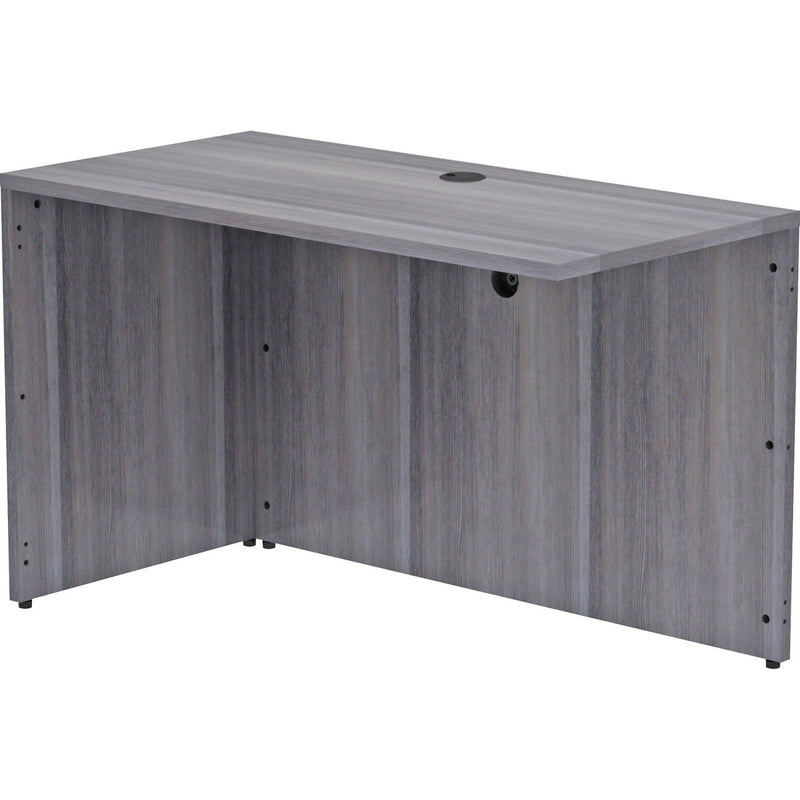 Lorell Return Shell, 48"x24"x29-1/2", Weathered Charcoal (LLR69554) Each