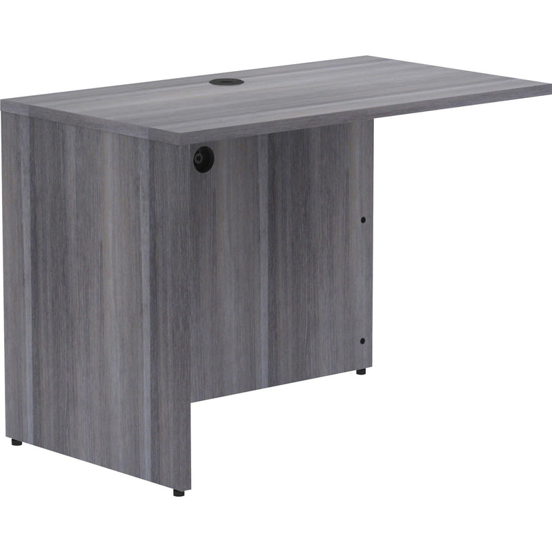 Lorell Return Shell, 42"x24"x29-1/2", Weathered Charcoal (LLR69555) Each