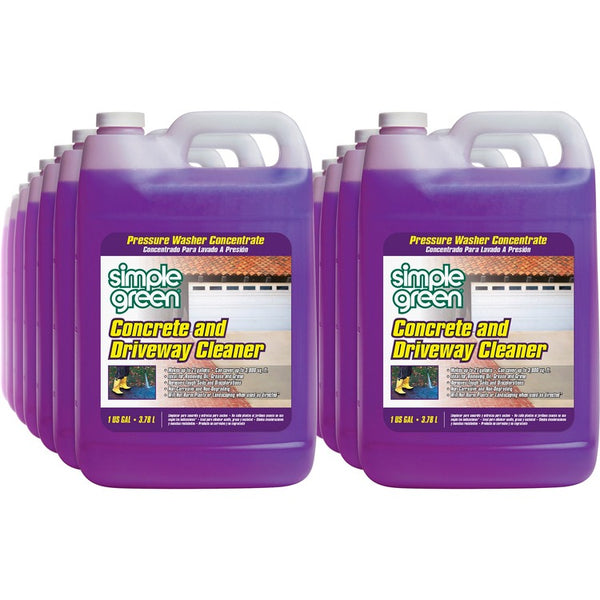 Simple Green Concrete/Driveway Cleaner, 1Gal, 144/Pallet (SMP18202PL)