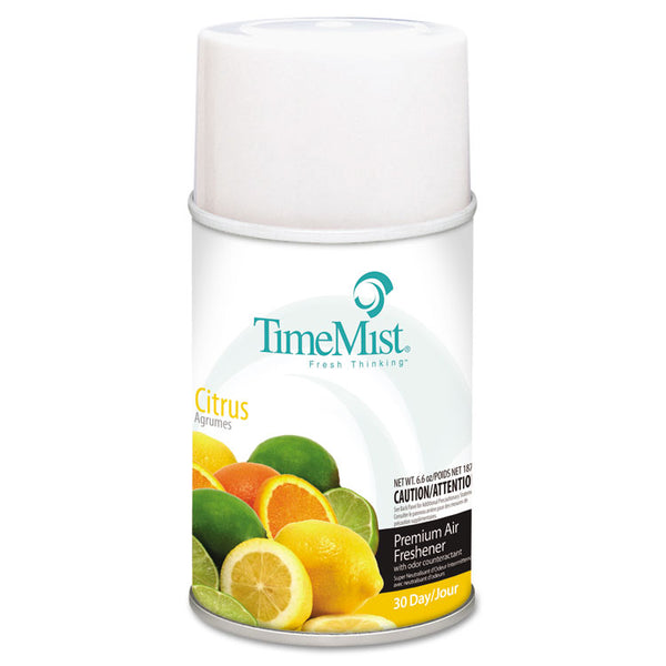 TimeMist® Premium Metered Air Freshener Refill, Citrus, 6.6 oz Aerosol Spray (TMS1042781EA) Each