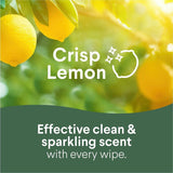 Clorox Disinfecting Cleaning Wipes, Crisp Lemon Scent, 35/Tub, 12/Carton, 70 Carton/Pallet (CLO01594PL) 1 Pallet
