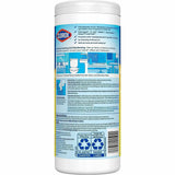 Clorox Disinfecting Cleaning Wipes, Crisp Lemon Scent, 35/Tub, 12/Carton, 70 Carton/Pallet (CLO01594PL) 1 Pallet