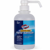 Clorox Commercial Solutions Hand Sanitizer Pump Bottle Dispenser, 16.90 fl oz, 12/Carton, 36 Cartons/Bundle (CLO02176BD) 432 Bottles
