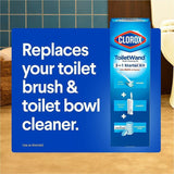 Clorox ToiletWand Disposable Toilet Cleaning System, 6 Kits/Carton, 18 Carton/Bundle (CLO03191BD) 108 Kits