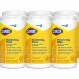 CloroxPro™ Disinfecting Wipes, Lemon Fresh Scen, 75/Tub, 240 Tubs/Bundle (CLO15948BD) 240 Tubs