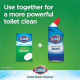 Clorox Ultra Clean Toilet Bleach Tablet, 3.50 oz, 2/Pack, 6 Packs/Carton, 70 Cartons/Bundle  (CLO30024BD) 420 Packs