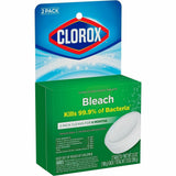 Clorox Ultra Clean Toilet Bleach Tablet, 3.50 oz, 2/Pack, 6 Packs/Carton, 70 Cartons/Bundle  (CLO30024BD) 420 Packs