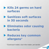 CloroxPro™ 4 in One Disinfectant & Sanitizer, 14 fl oz, Fresh Citrus Scent, 12/Carton, 133/Pallet (CLO31043PL) 1596 Cans