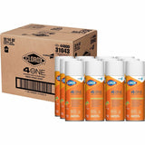 CloroxPro™ 4 in One Disinfectant & Sanitizer, 14 fl oz, Fresh Citrus Scent, 12/Carton, 133/Pallet (CLO31043PL) 1596 Cans