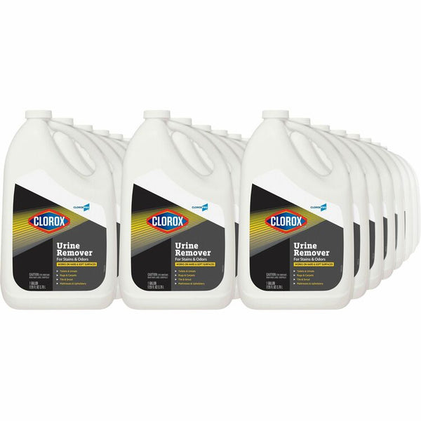 CloroxPro&trade; Urine Remover Refill, Liquid, 128 fl oz (4 quart), 60/Bundle (CLO31351BD) Case of 60
